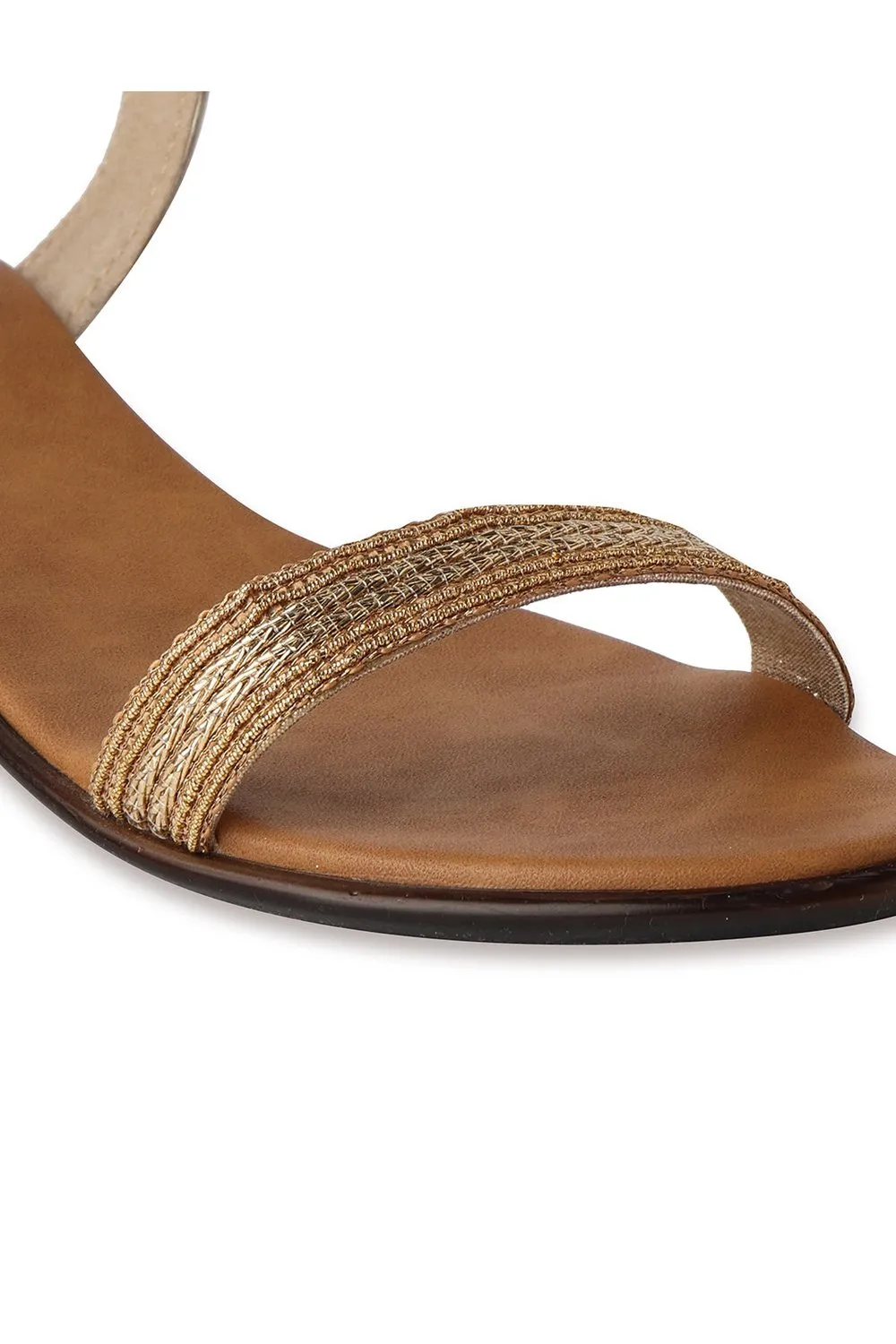 SOLES Gold Heels - Luxurious Elegance