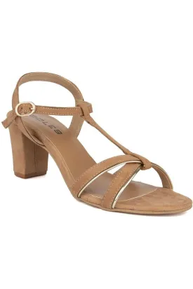 SOLES Women Beige Heels