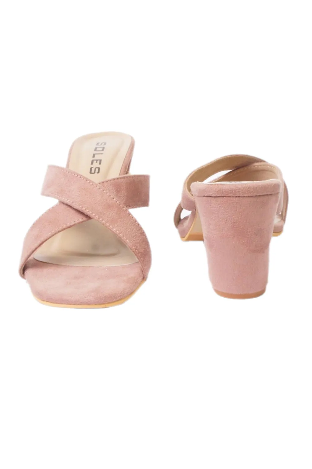 SOLES Women  Pink Heels