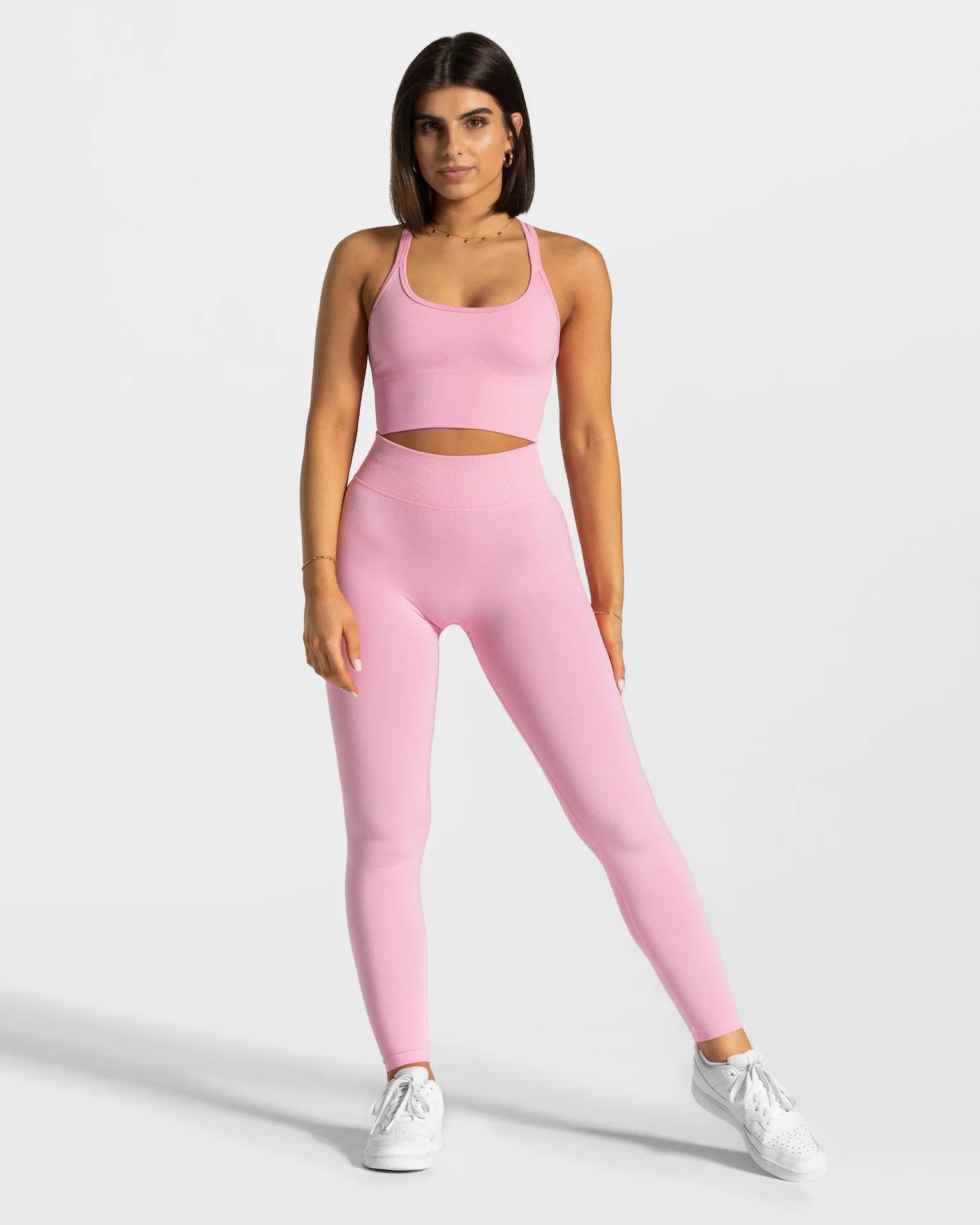 Statement Scrunch Leggings "Pink"