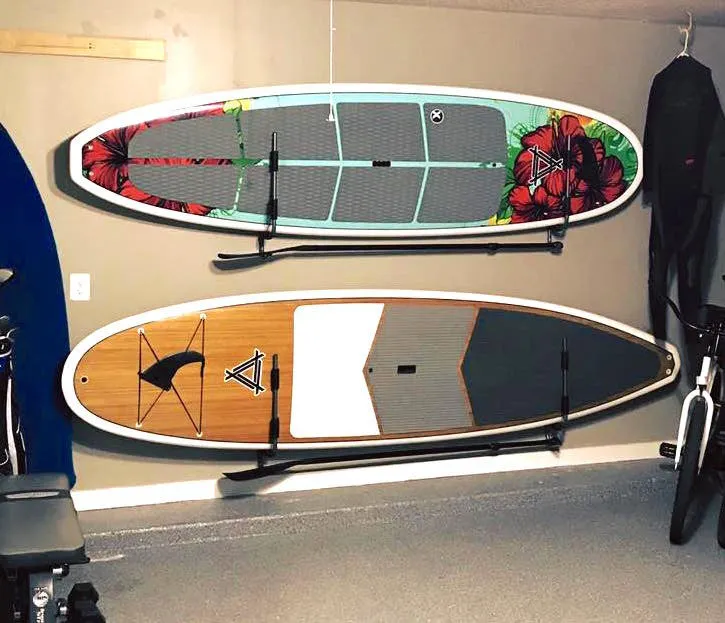 SUP Stash | Paddle Board Storage Rack and Paddle Holder