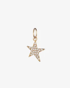 Super Star Pavé Pendant Charm