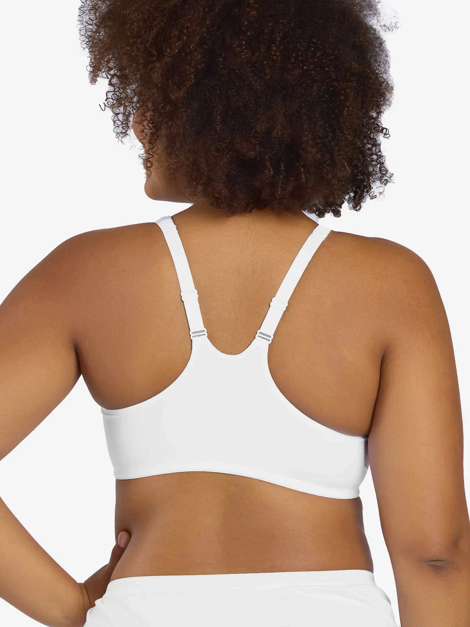 The Brigitte Racerback - Front-Closure Underwire T-Shirt Bra