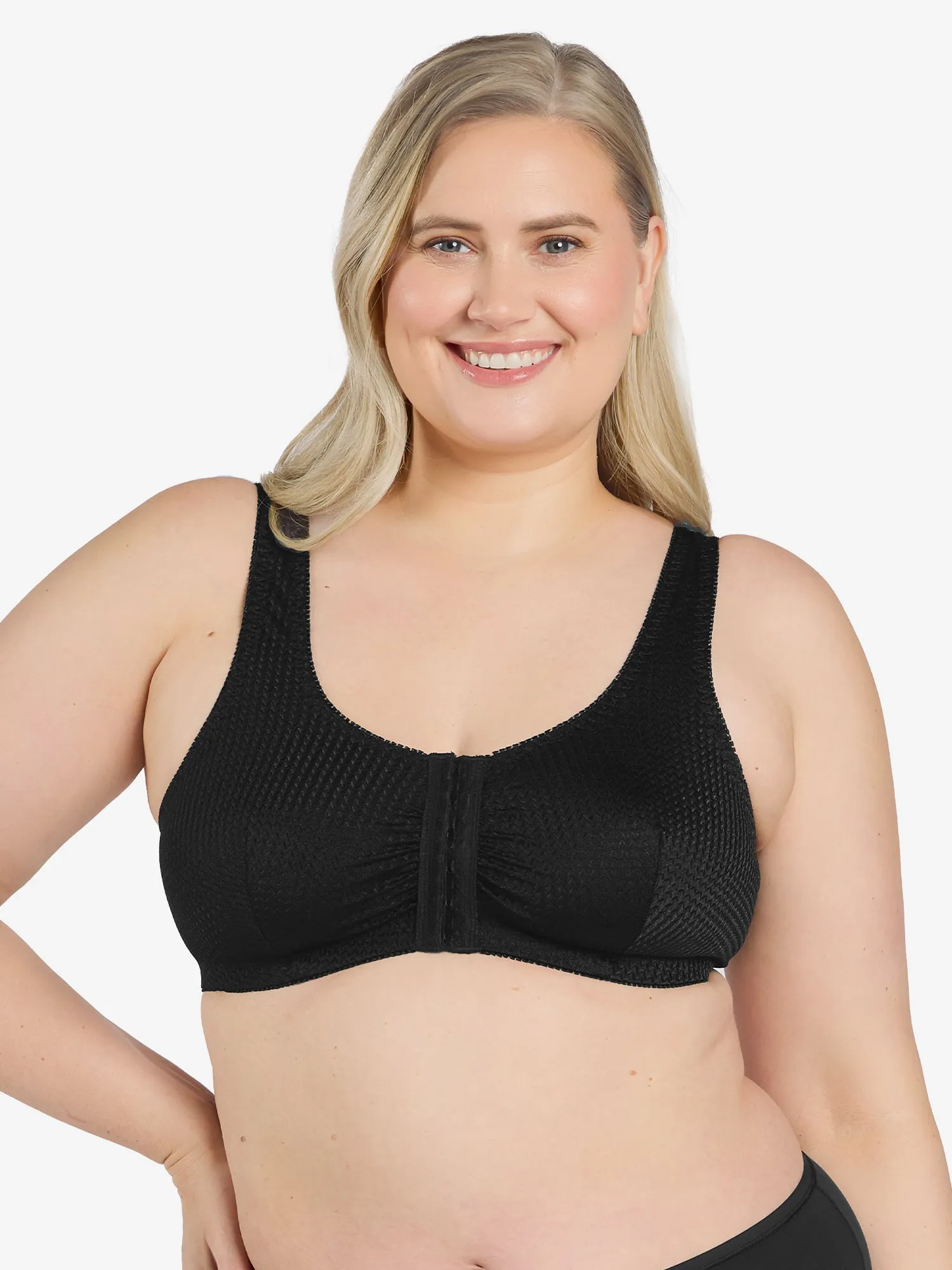 The Marlene - Silky Front-Closure Comfort Bra