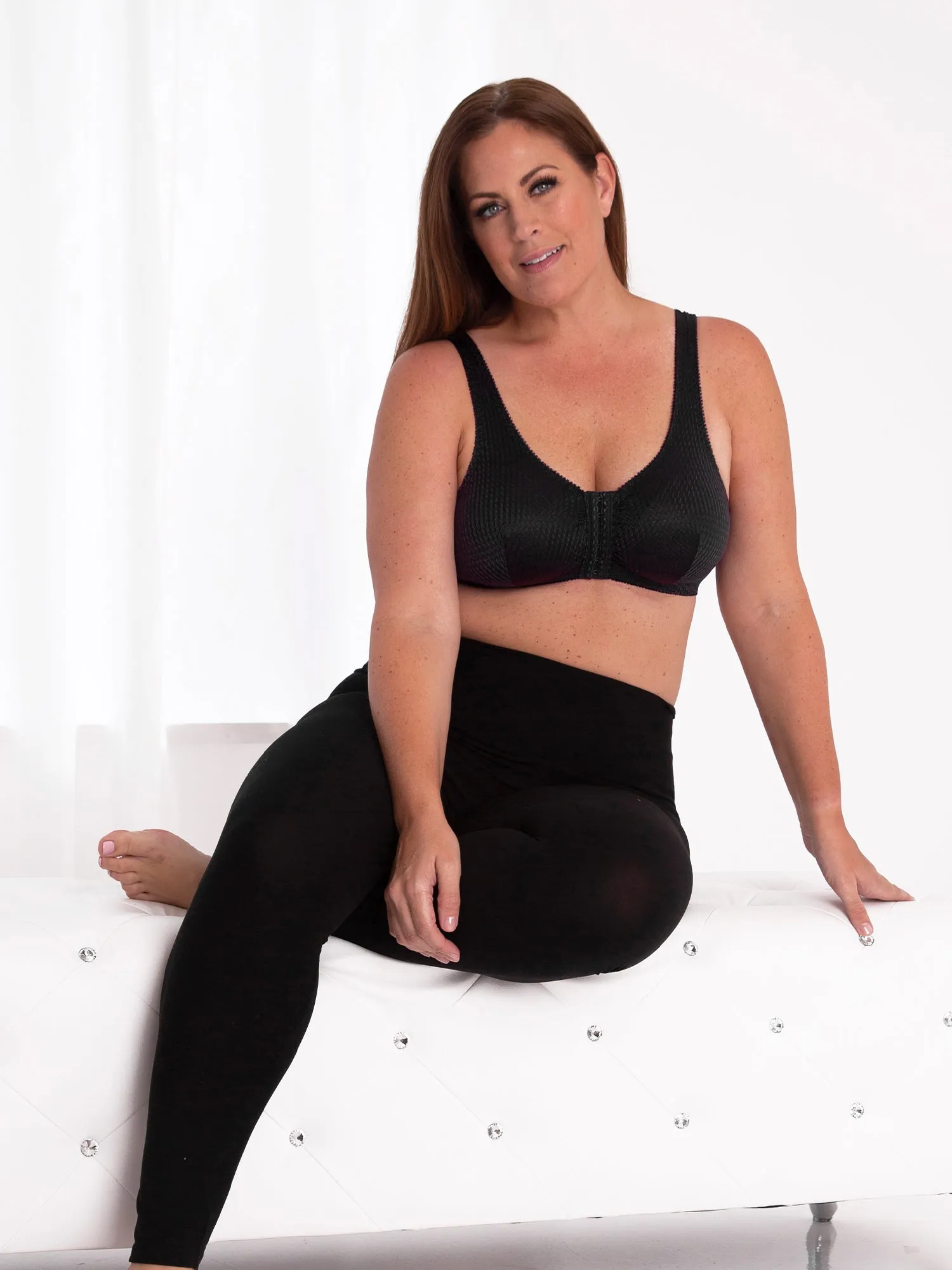 The Marlene - Silky Front-Closure Comfort Bra