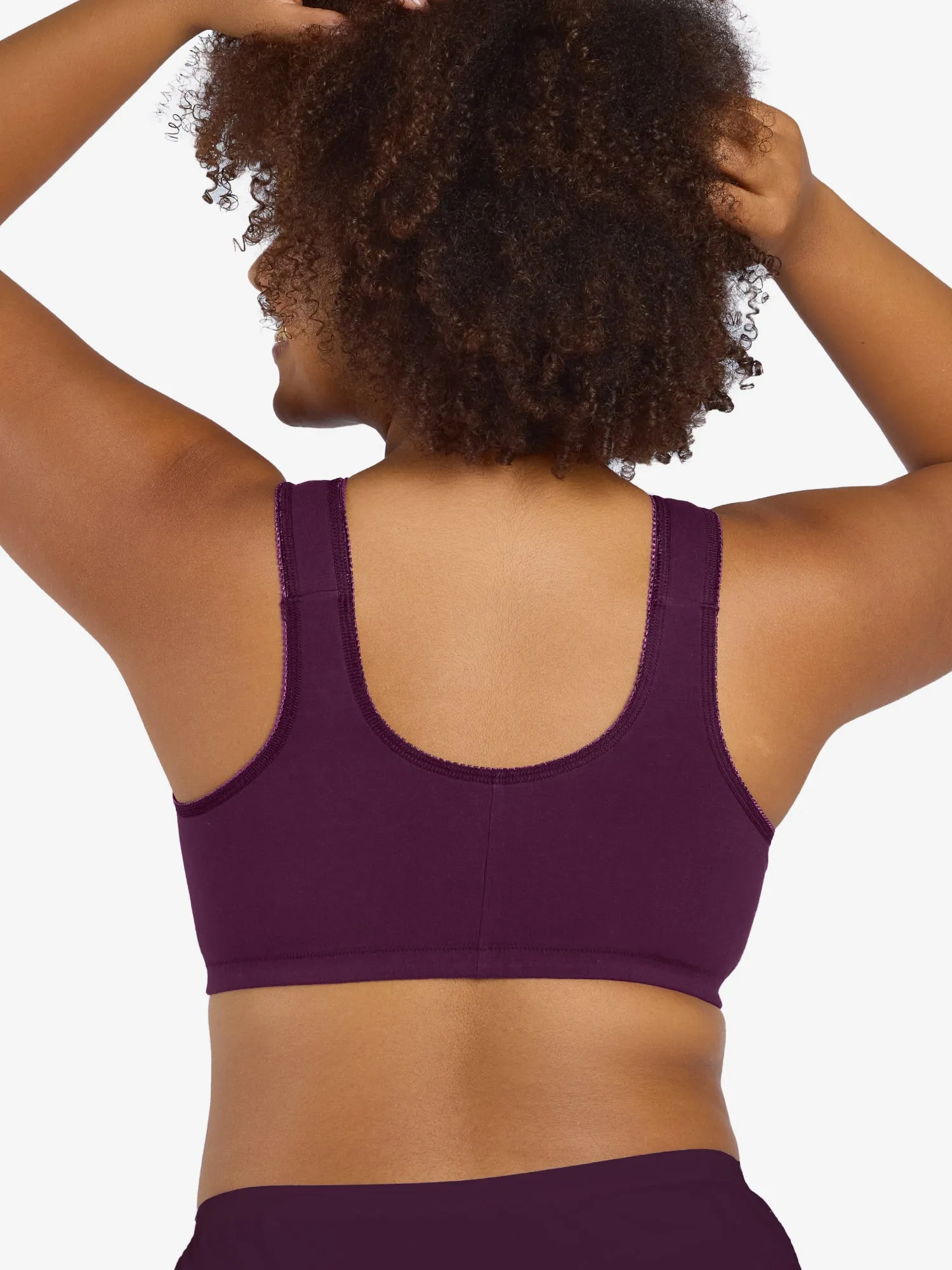 The Meryl - Cotton Front-Closure Comfort & Sleep Bra