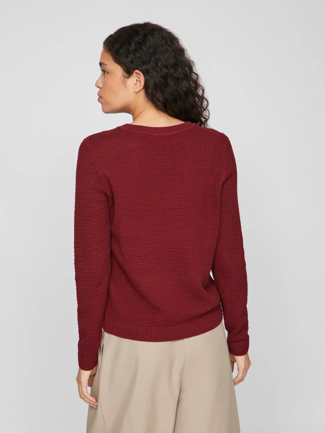 VIDALO Pullover - Cabernet