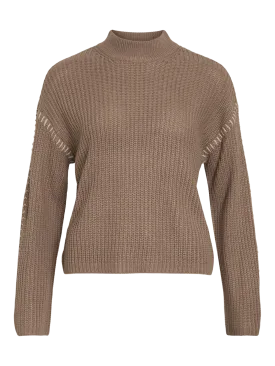 VISIGGA Pullover - Brown Lentil