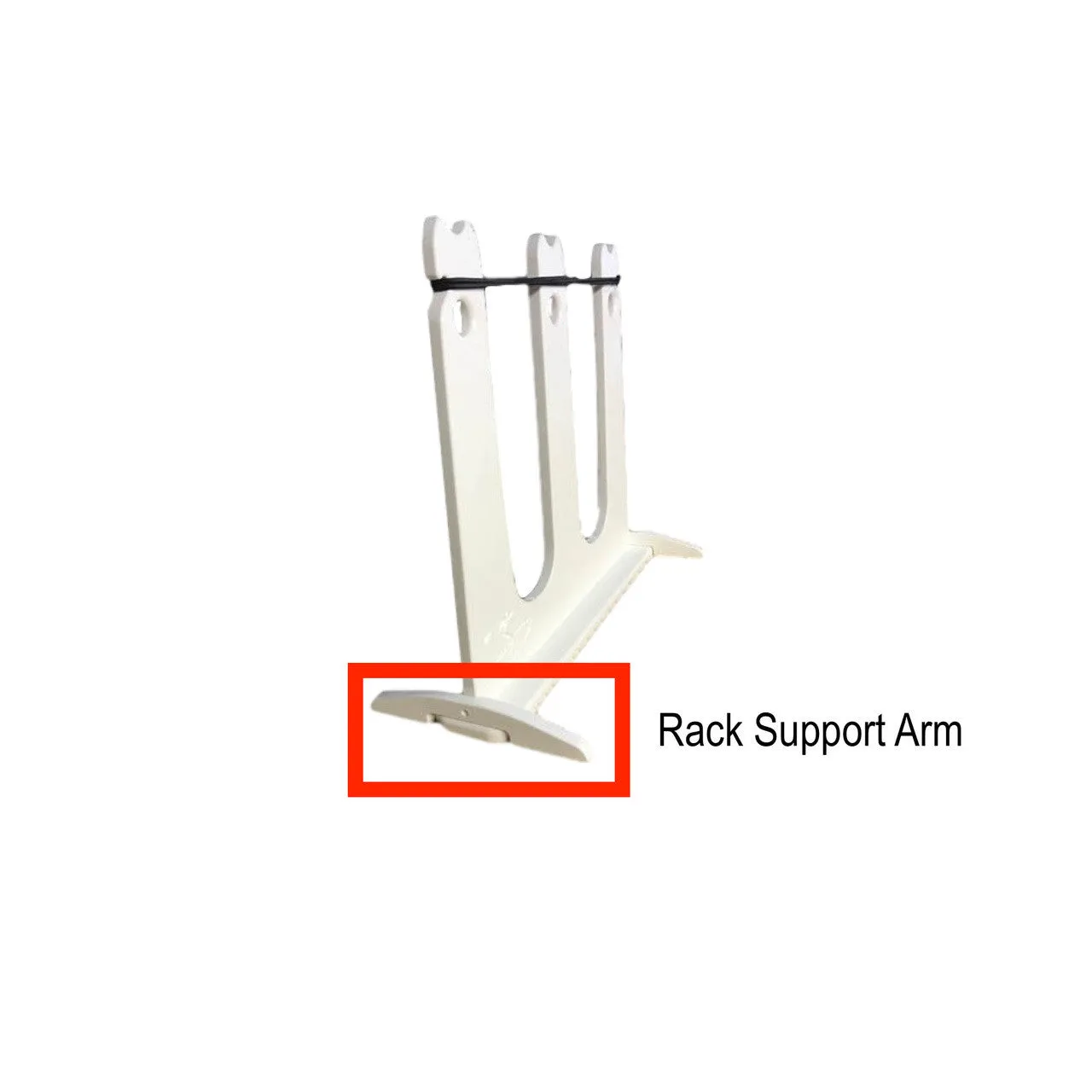 Weatherproof SUP Rack for Docks and Piers | Marine Grade | SUPs up to 4.5"