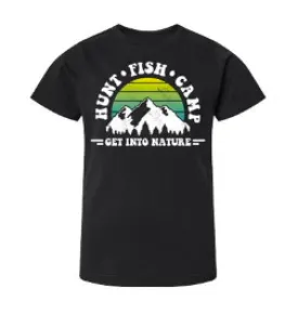 Wholesale: Boy's Hunt/Fish/Camp T-Shirt